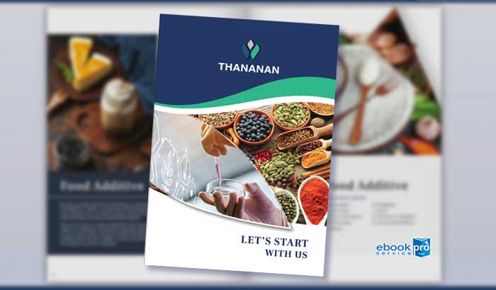 ทำอีบุ๊ก อีแคตตาล๊อก Company Profile Thananan