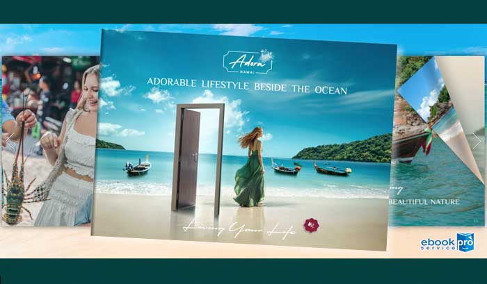 ทำอีบุ๊ก อีแคตตาล๊อก Adora